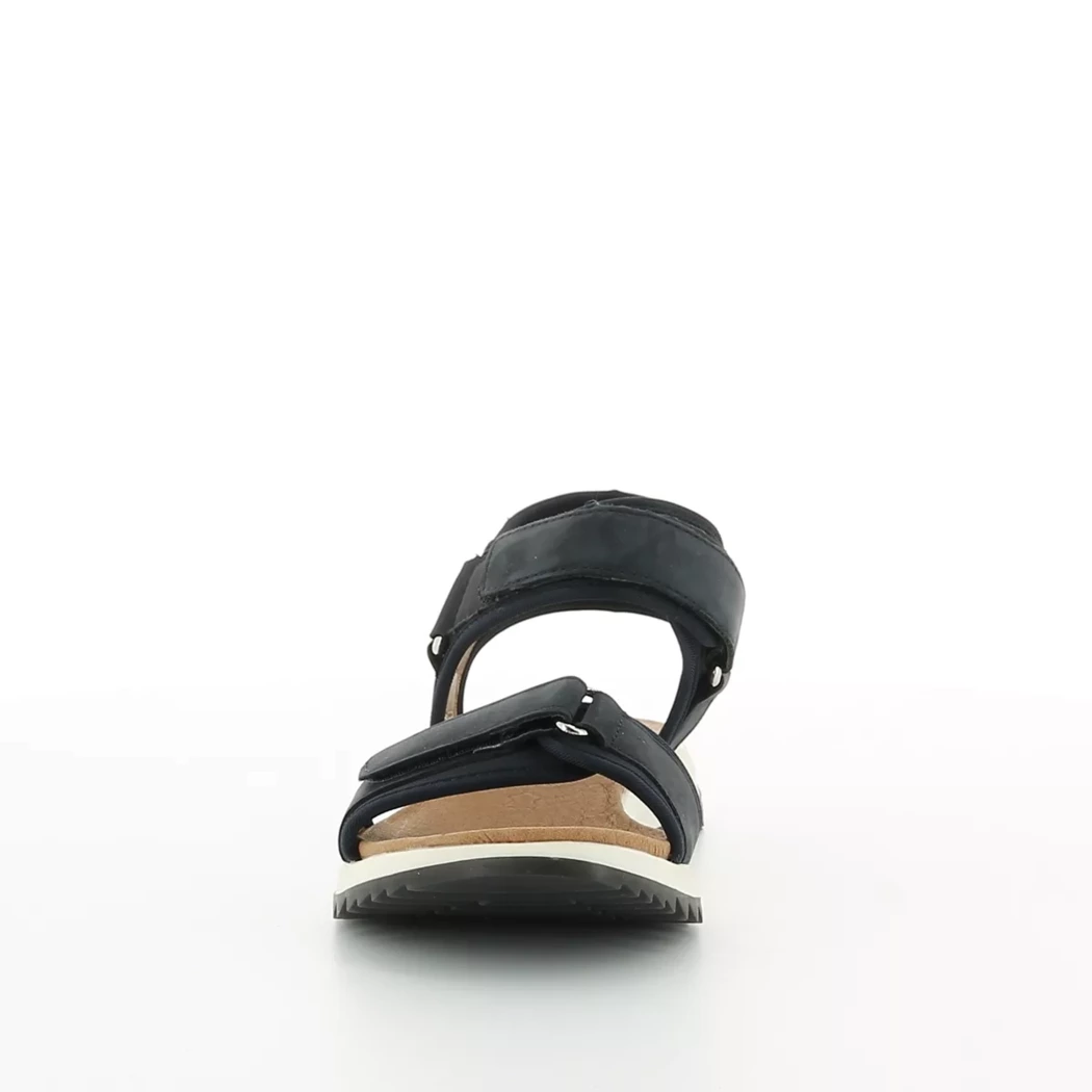 Image (5) de la chaussures Caprice - Sandales et Nu-Pieds Bleu en Cuir nubuck