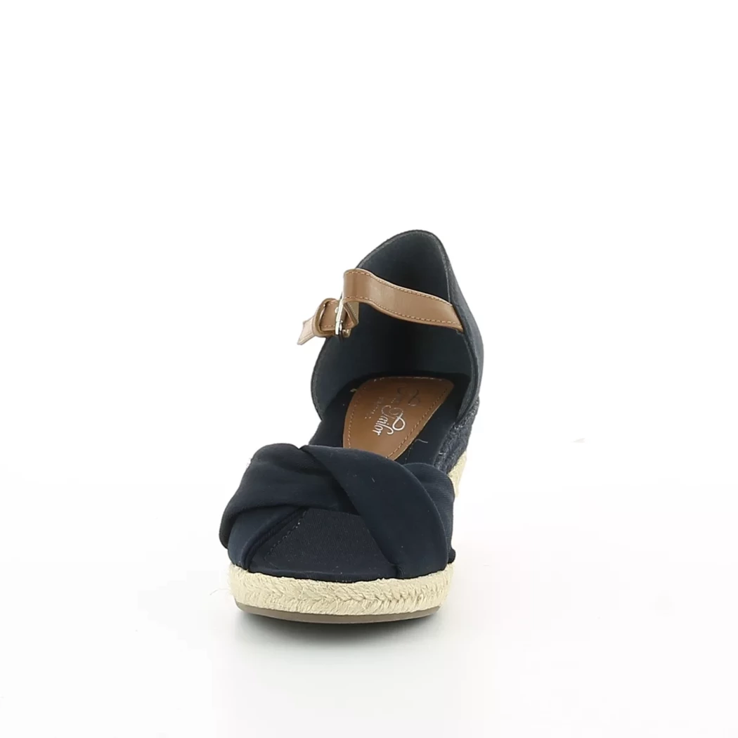 Image (5) de la chaussures Tom Tailor - Sandales et Nu-Pieds Bleu en Textile