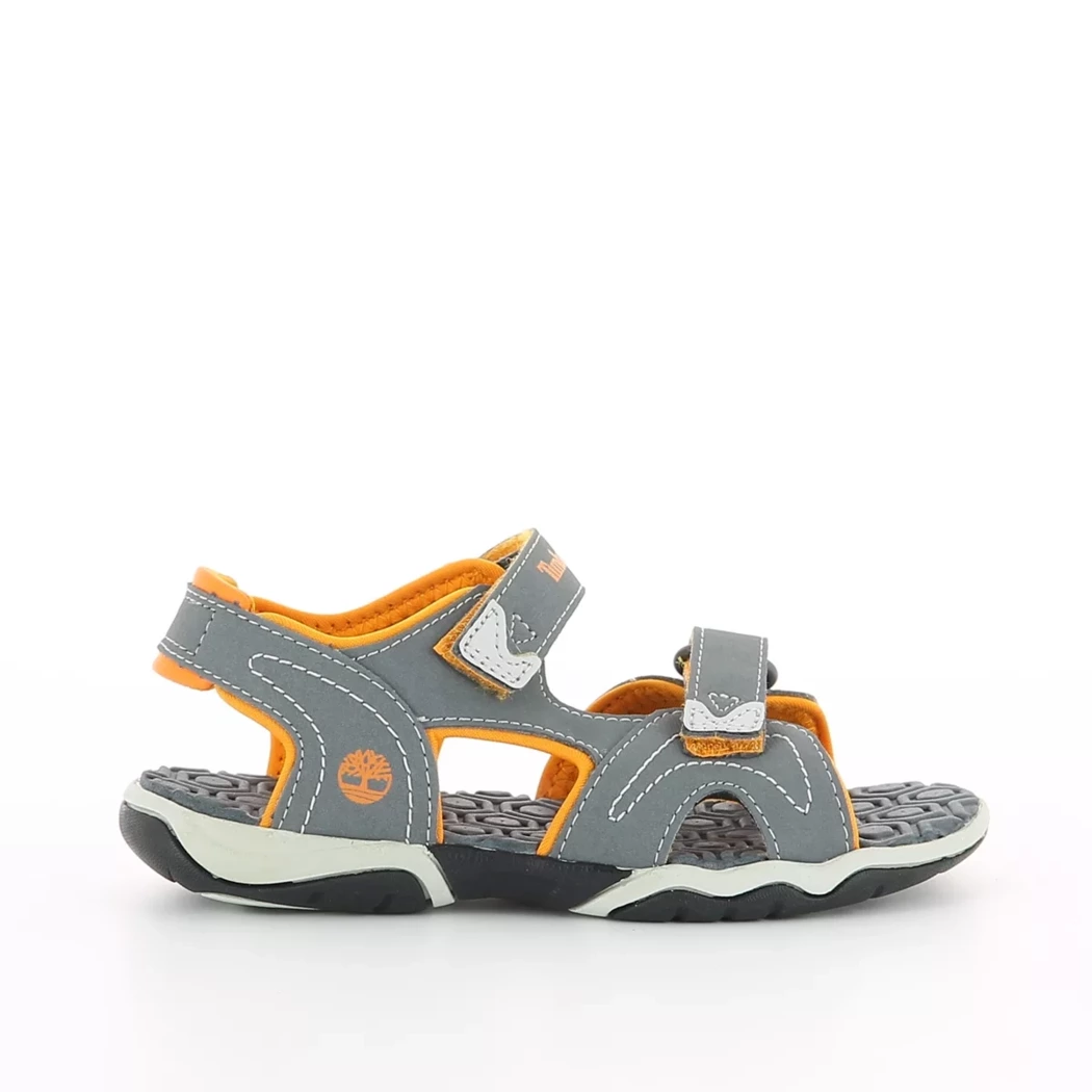 Image (2) de la chaussures Timberland - Sandales et Nu-Pieds Gris en Cuir synthétique