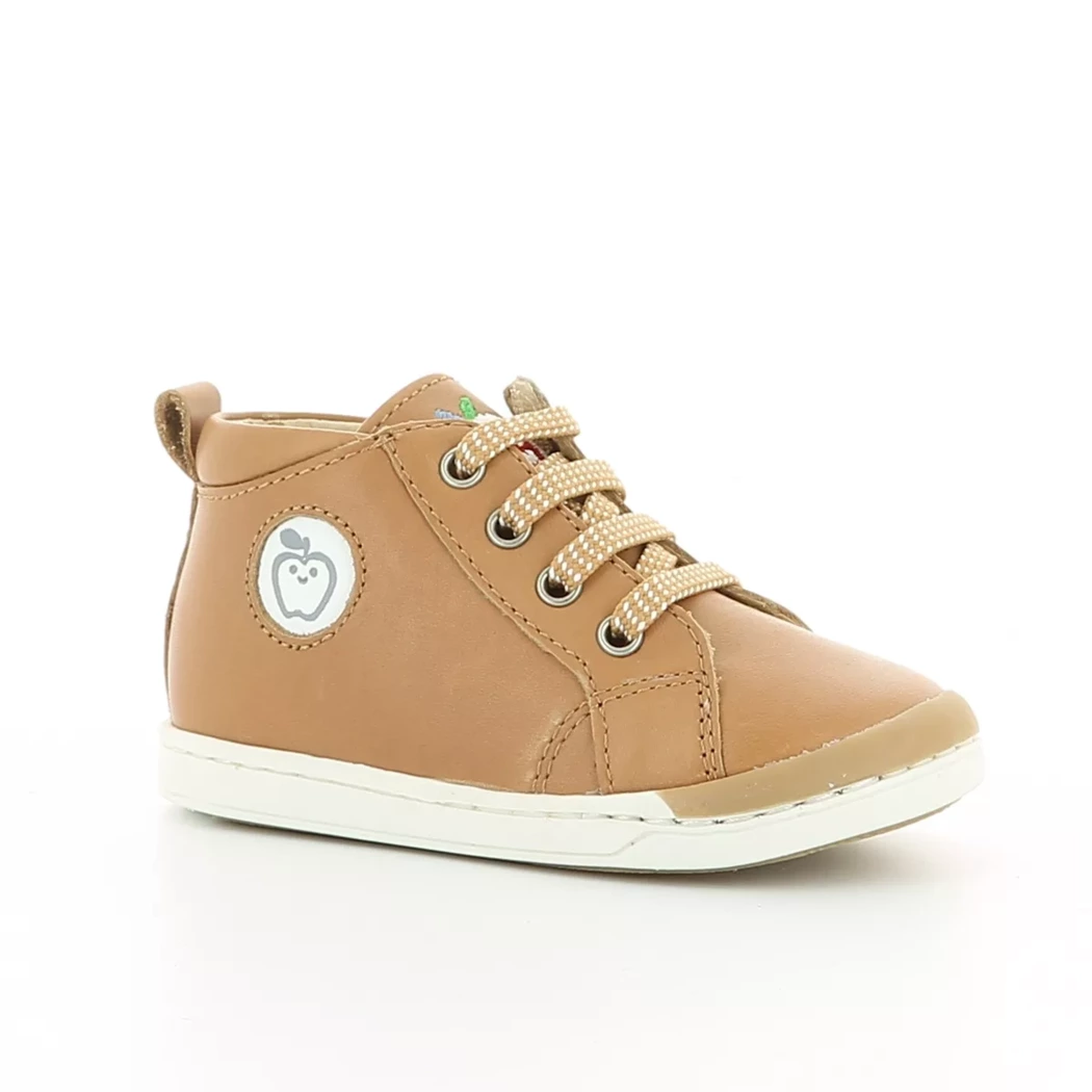 Image (1) de la chaussures Shoo pom - Bottines Cuir naturel / Cognac en Cuir