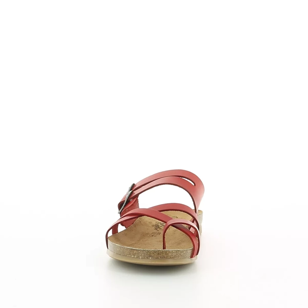 Image (5) de la chaussures Cosmos Comfort - Mules et Sabots Rouge en Cuir
