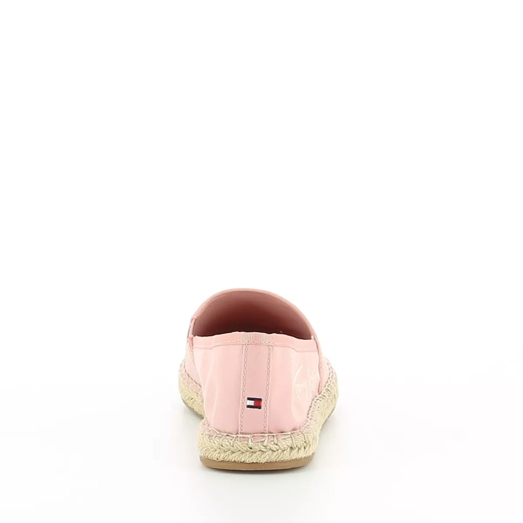 Image (3) de la chaussures Tommy Hilfiger - Espadrilles Rose en Textile