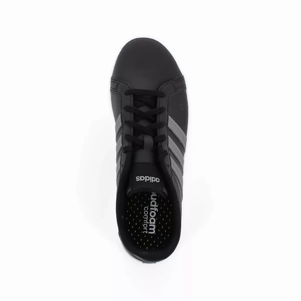 Image (6) de la chaussures Adidas - Baskets Noir en Cuir synthétique