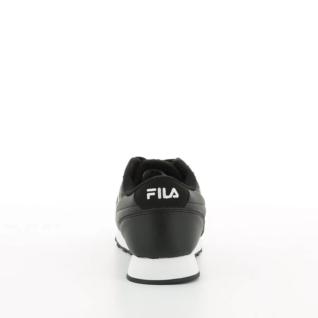 Image (3) de la chaussures Fila - Baskets Noir en Cuir synthétique