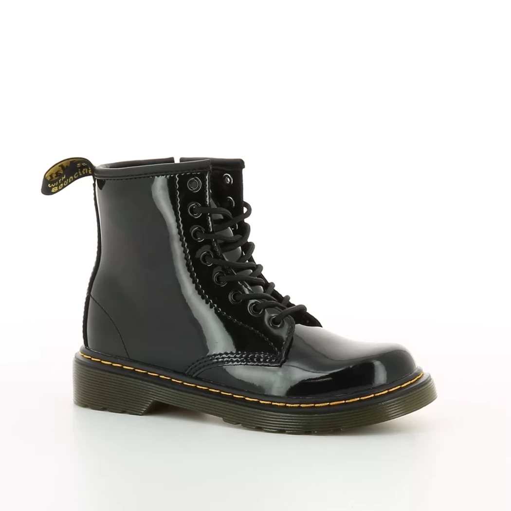 Image (1) de la chaussures Dr. Martens - Bottines Noir en Cuir vernis