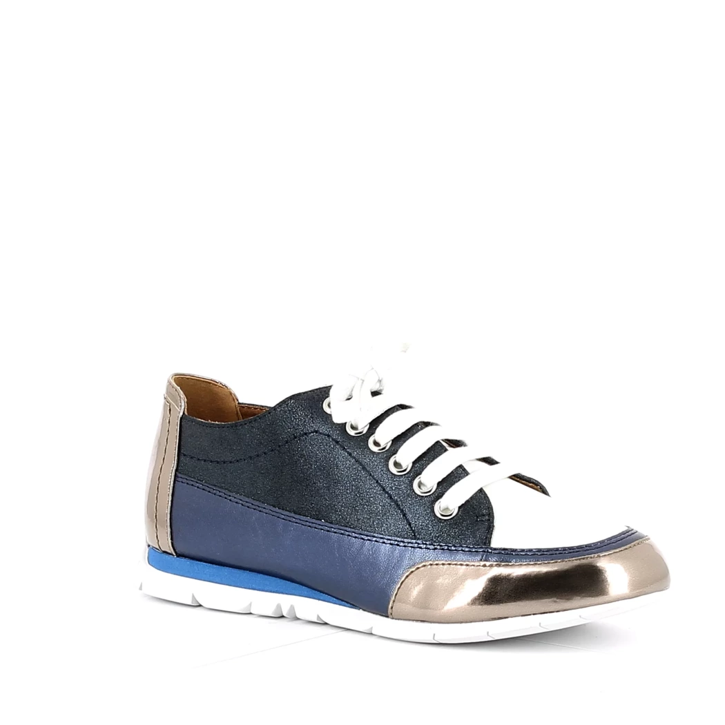 Image (1) de la chaussures Karston - Chaussures à lacets Bleu en Multi-Matières