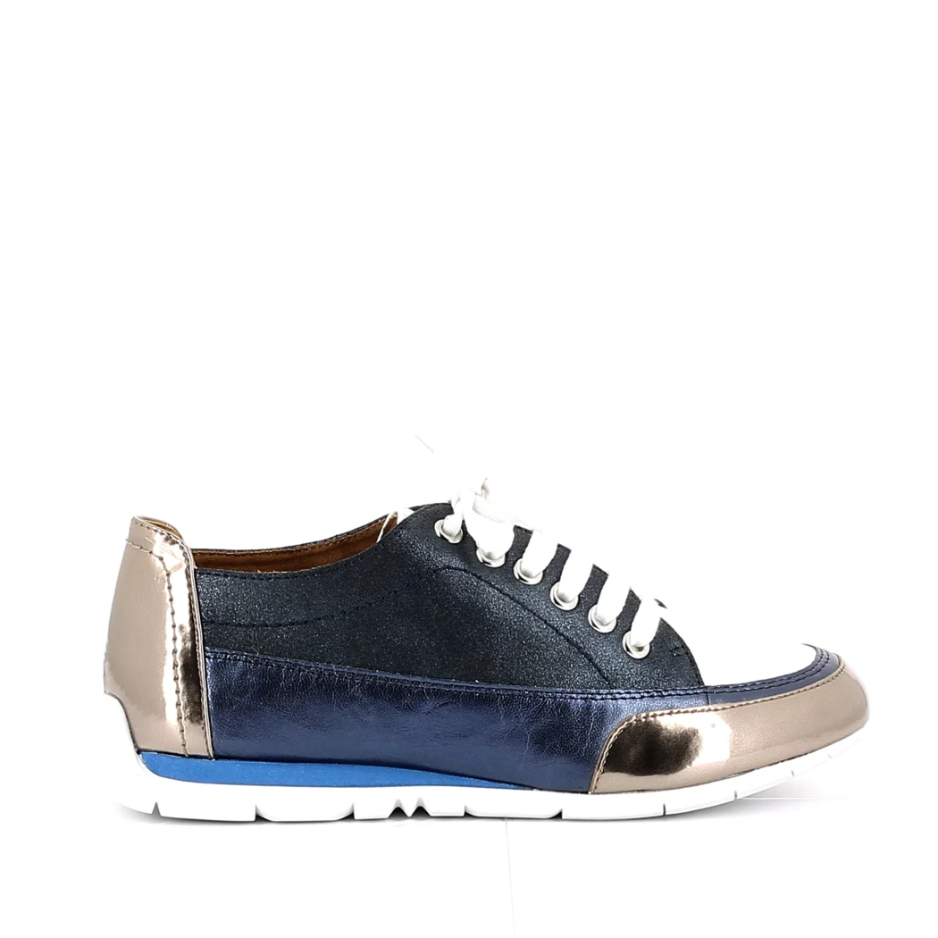 Image (2) de la chaussures Karston - Chaussures à lacets Bleu en Multi-Matières