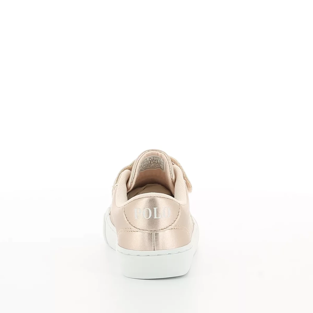 Image (3) de la chaussures Ralph Lauren - Baskets Rose en Cuir synthétique