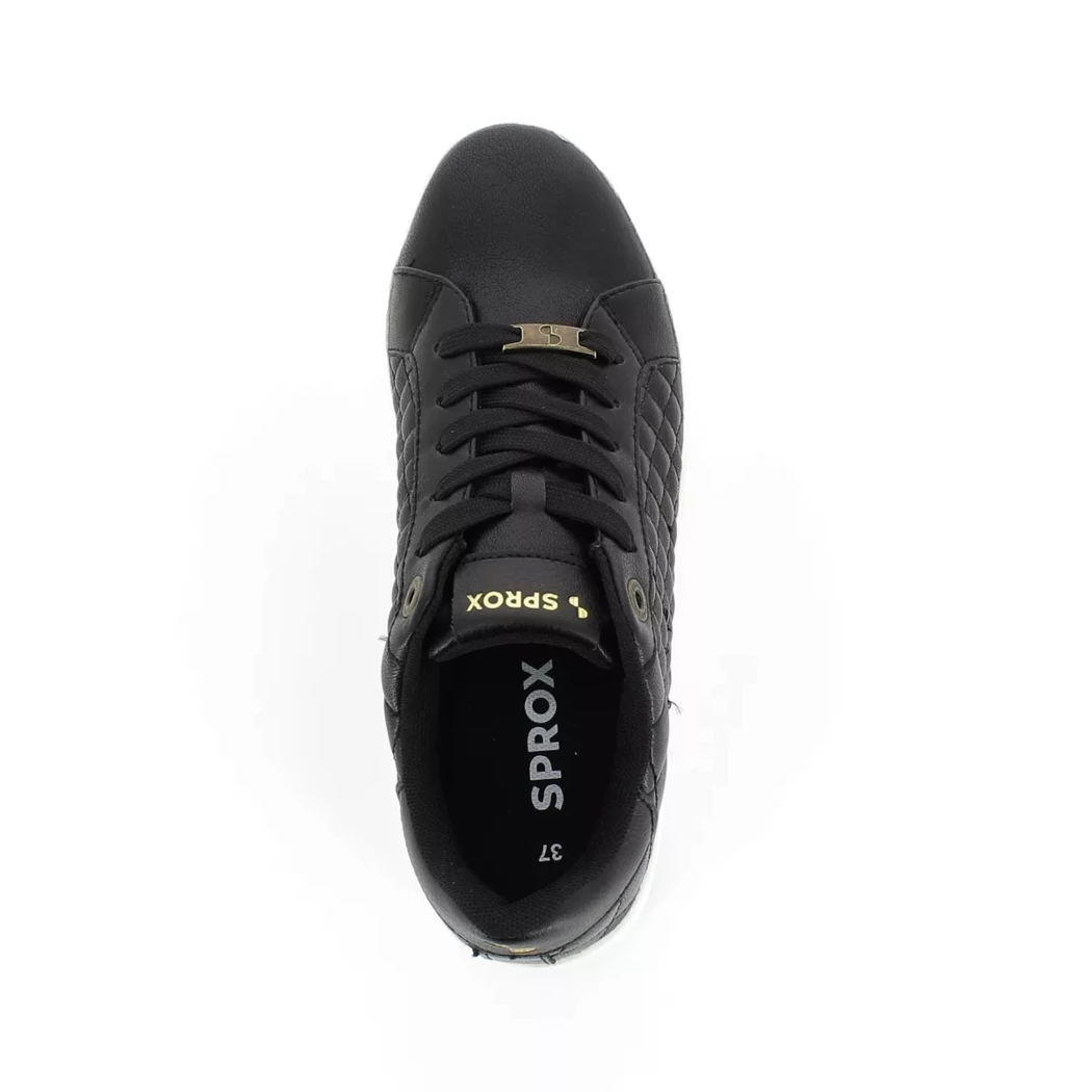 Image (6) de la chaussures Sprox - Baskets Noir en Cuir synthétique