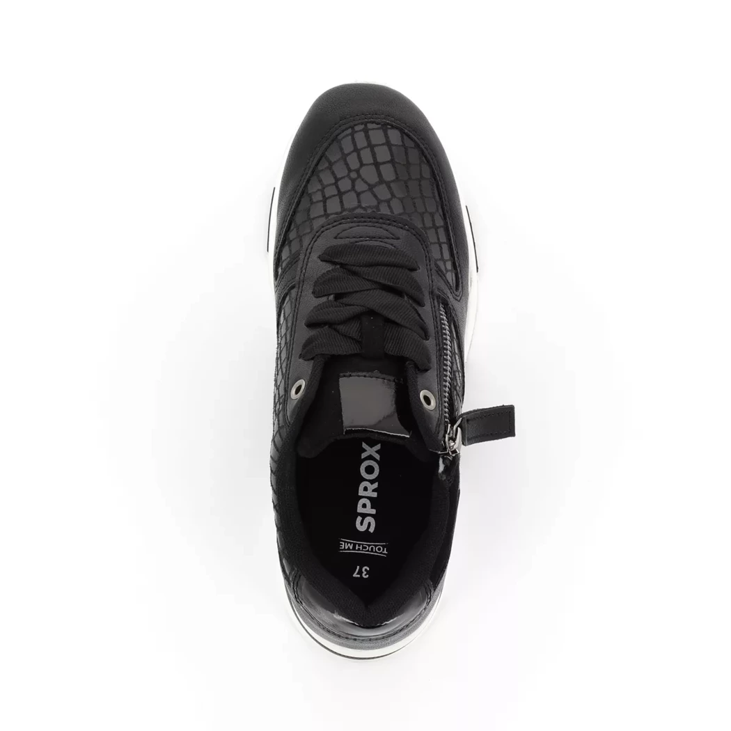 Image (6) de la chaussures Sprox - Baskets Noir en Multi-Matières