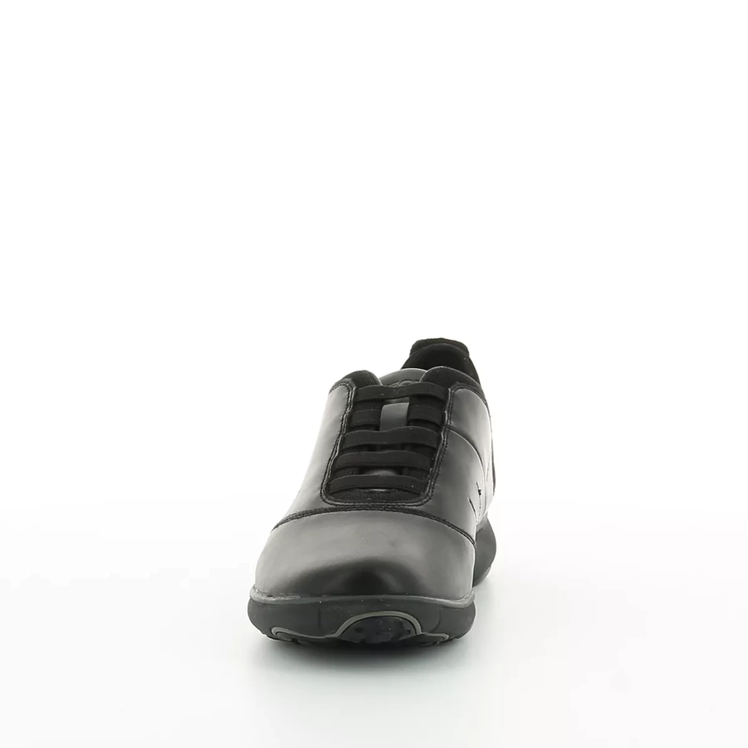 Image (5) de la chaussures Geox - Mocassins Noir en Cuir et textile