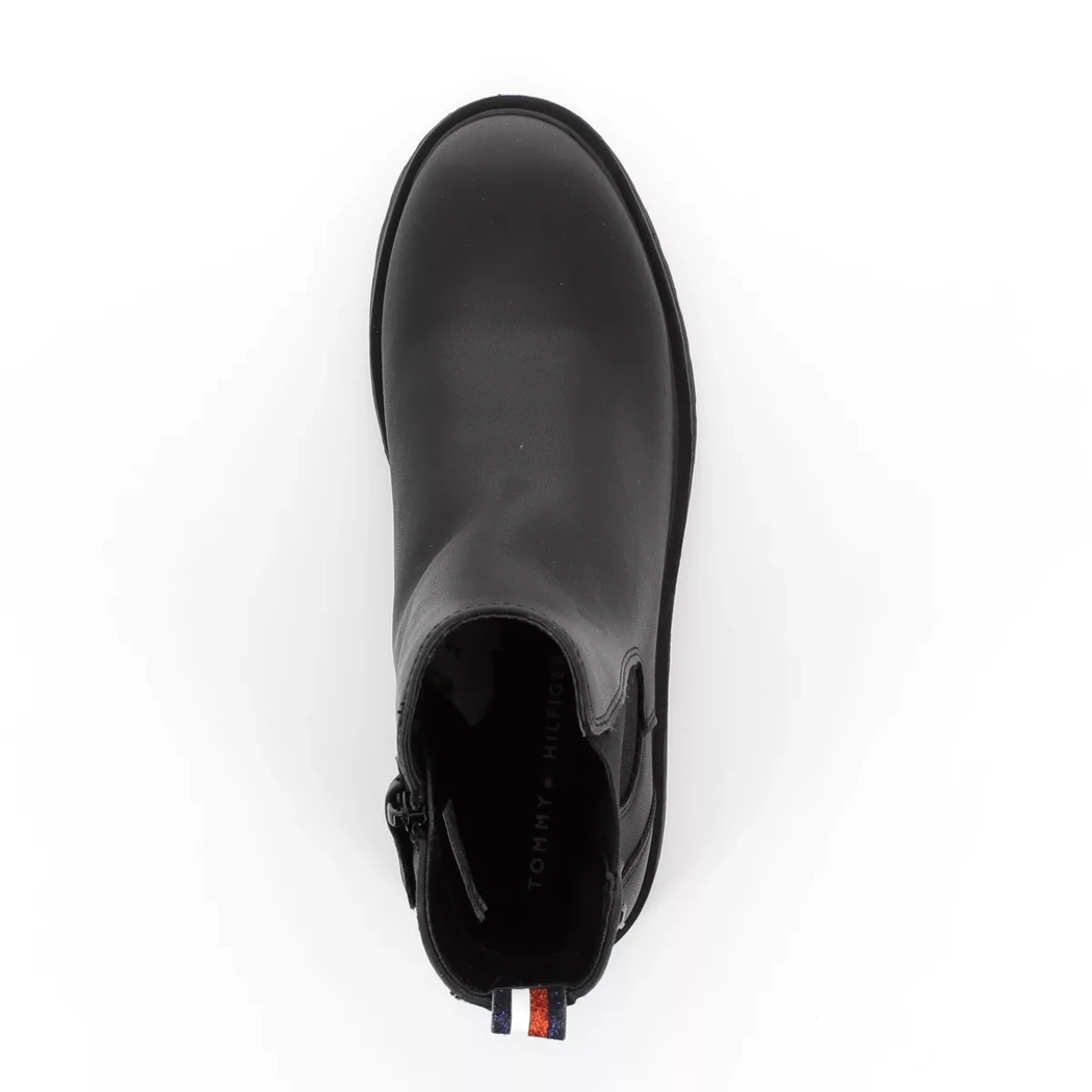 Image (6) de la chaussures Tommy Hilfiger - Boots Noir en Cuir synthétique