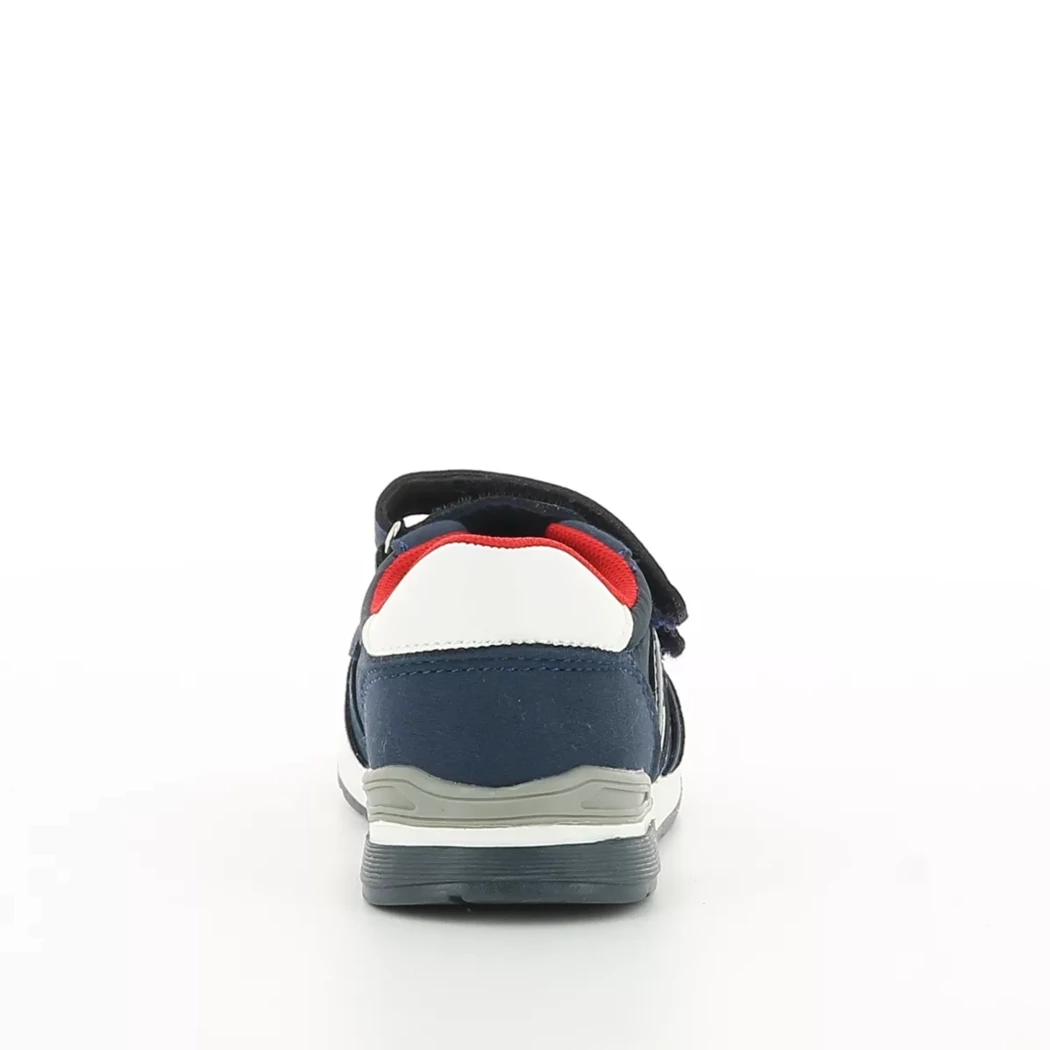 Image (3) de la chaussures Tommy Hilfiger - Chaussures à velcro Bleu en Cuir synthétique