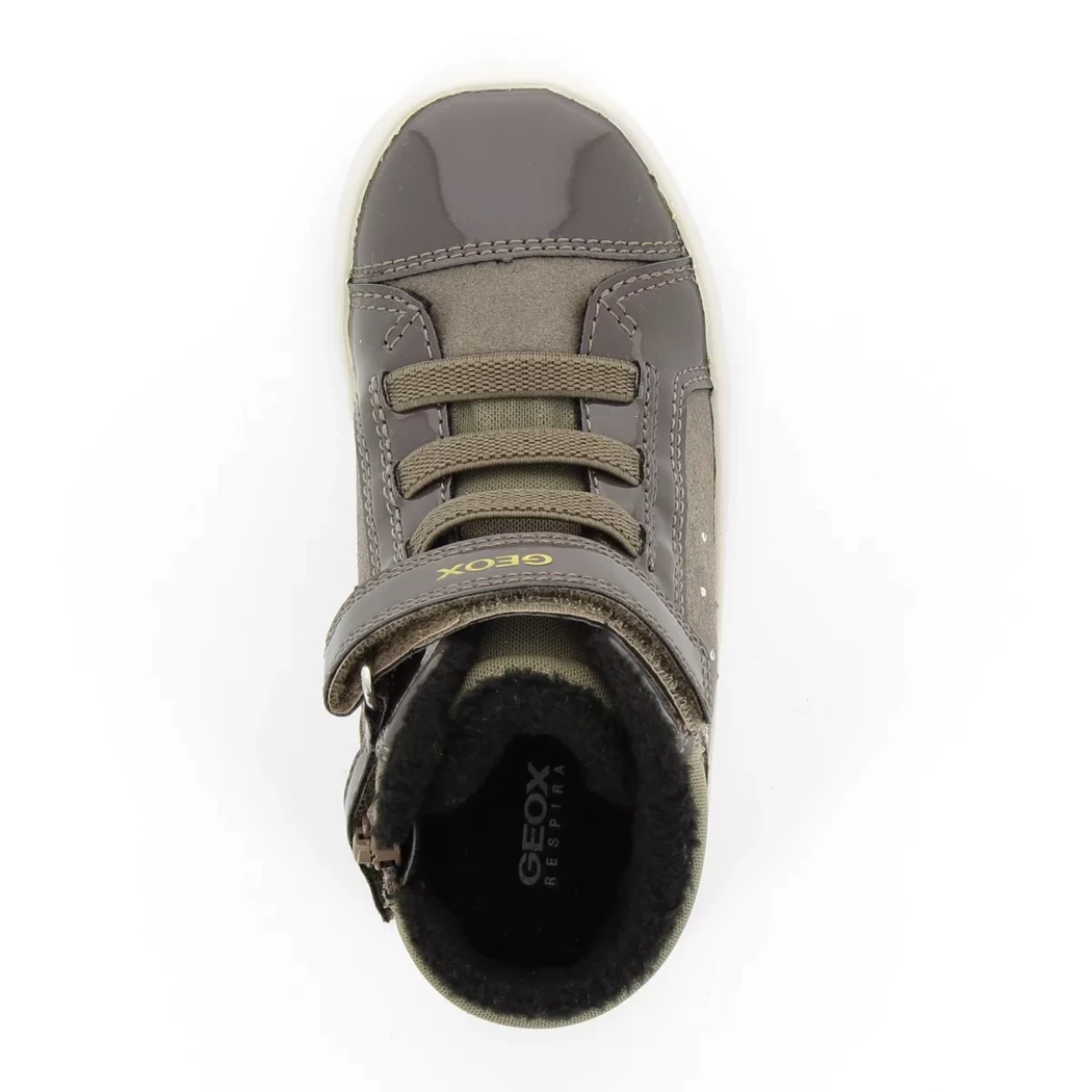 Image (6) de la chaussures Geox - Bottines Taupe en Cuir synthétique