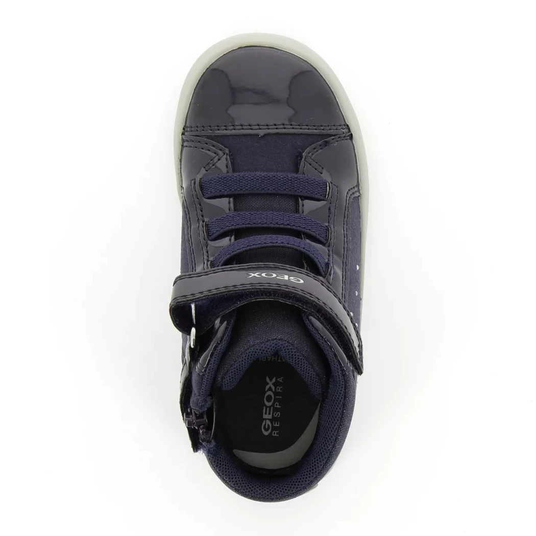 Image (6) de la chaussures Geox - Bottines Bleu en Cuir synthétique