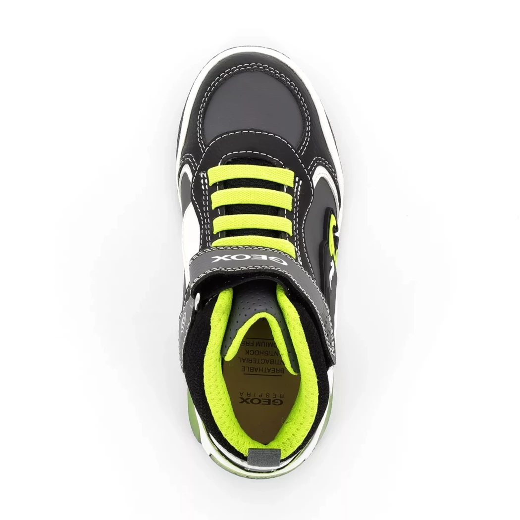 Image (6) de la chaussures Geox - Bottines Noir en Cuir synthétique