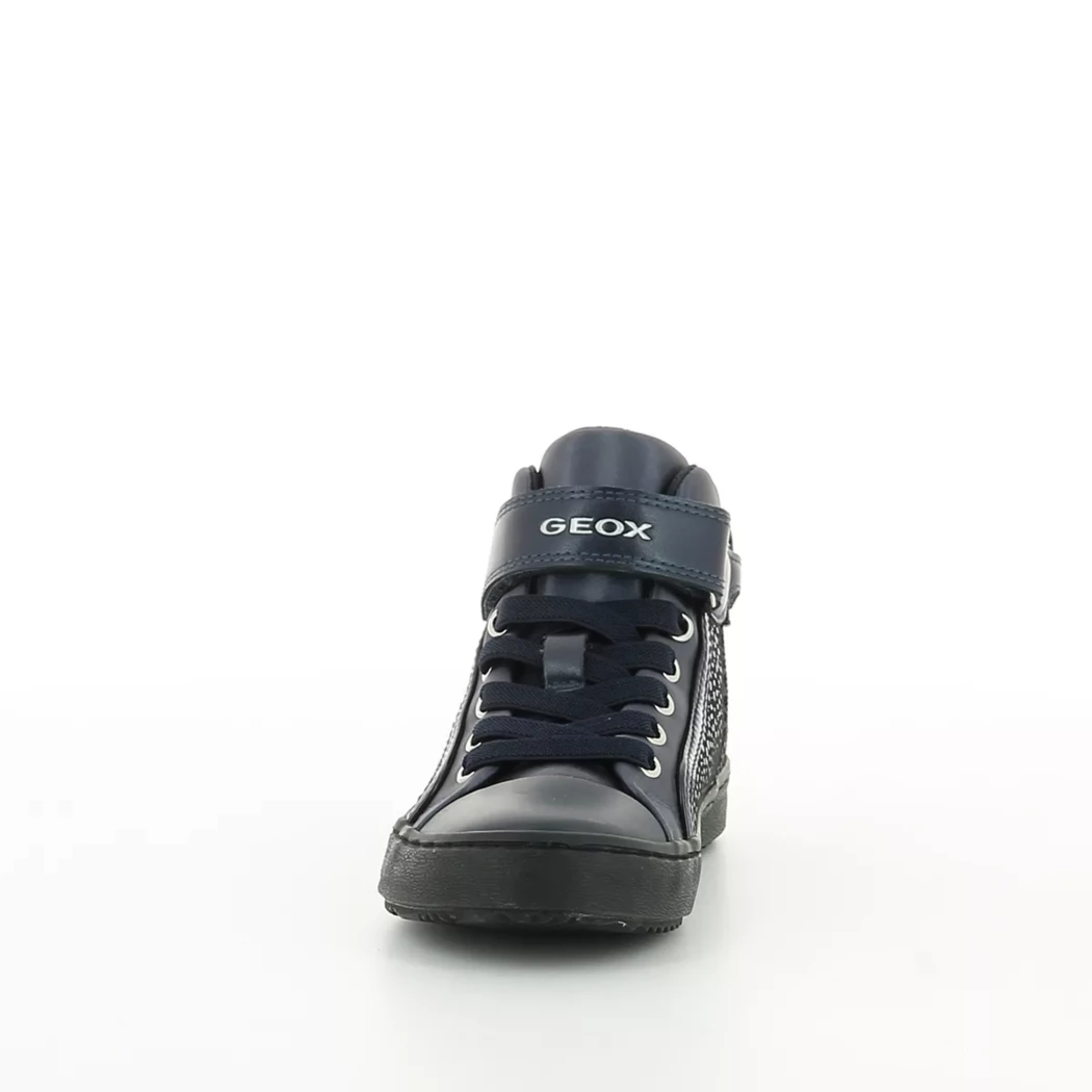 Image (5) de la chaussures Geox - Bottines Bleu en Cuir synthétique