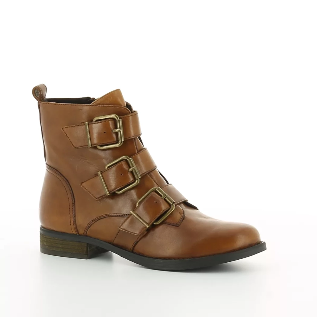 Image (1) de la chaussures SPM - Boots Cuir naturel / Cognac en Cuir