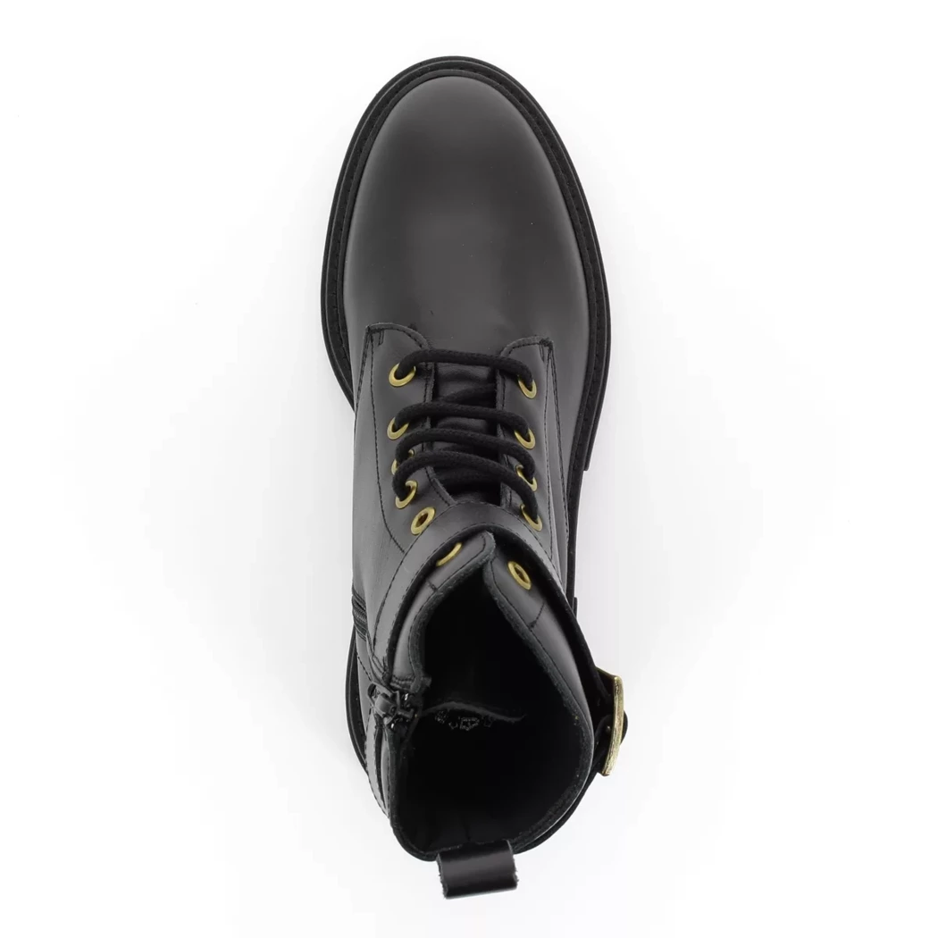 Image (6) de la chaussures Hee - Bottines Noir en Cuir