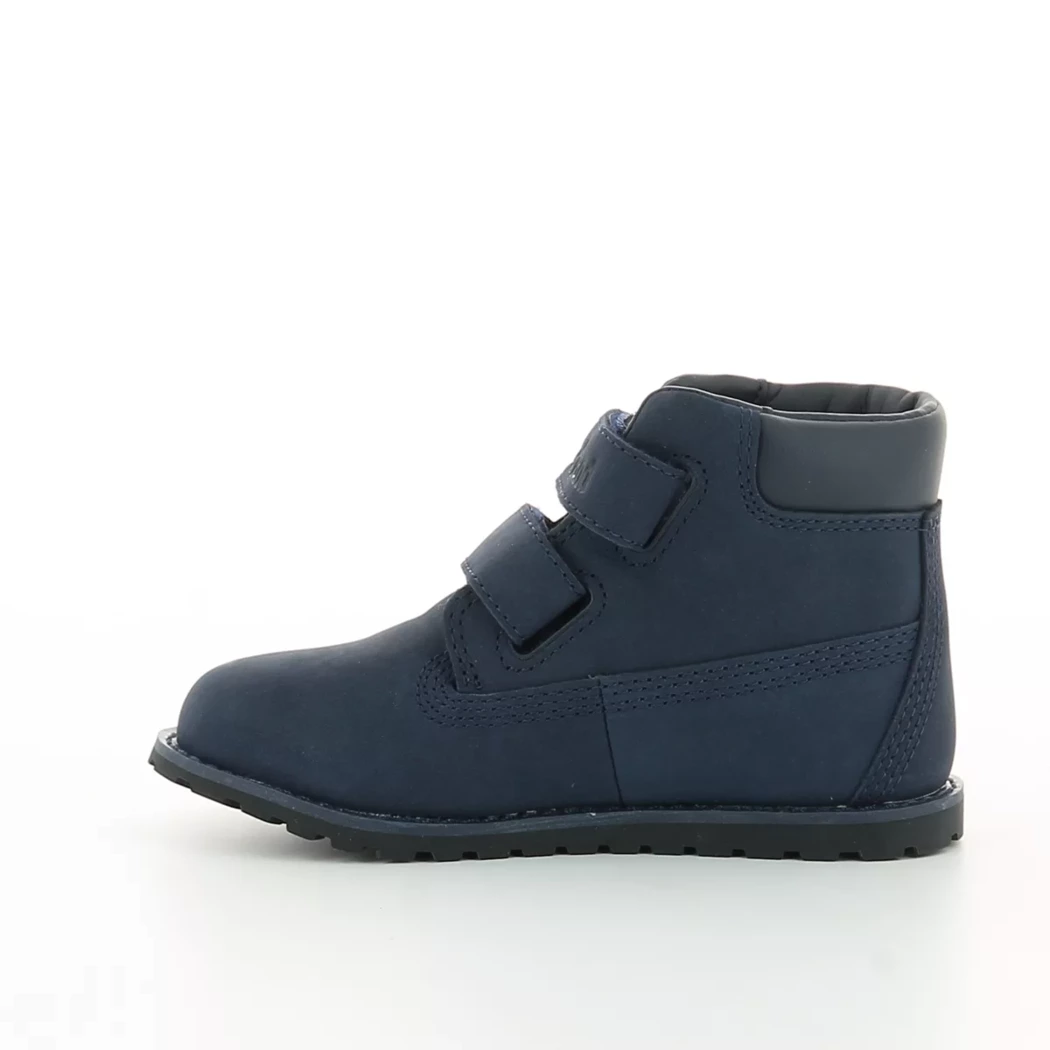 Image (4) de la chaussures Timberland - Bottines Bleu en Cuir nubuck