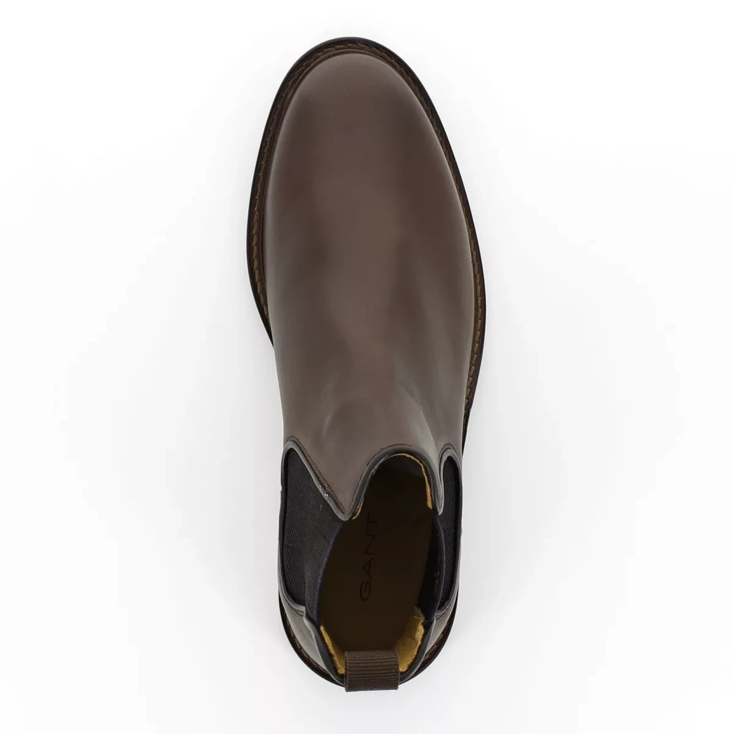 Image (6) de la chaussures Gant - Boots Marron en Cuir