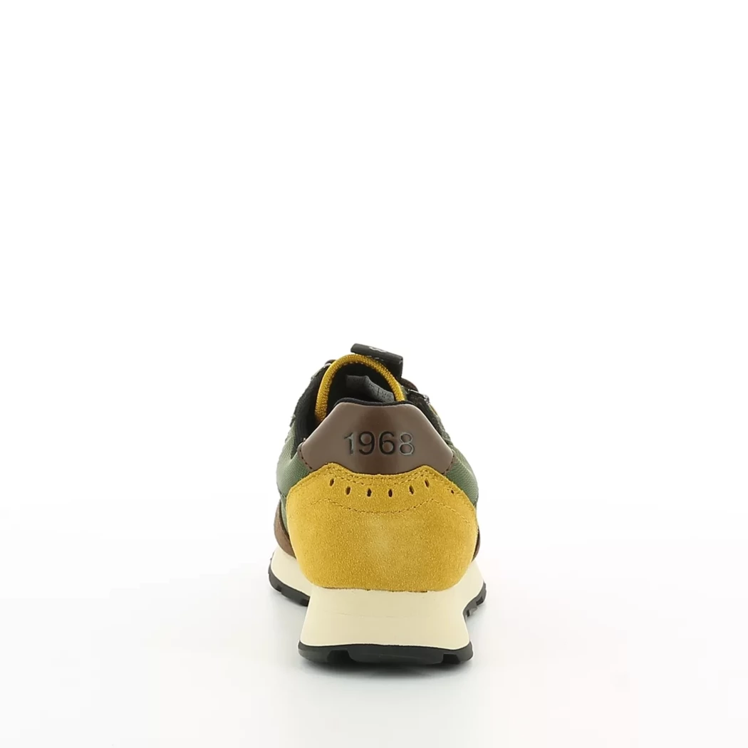 Image (3) de la chaussures Sun68 - Baskets Vert en Textile