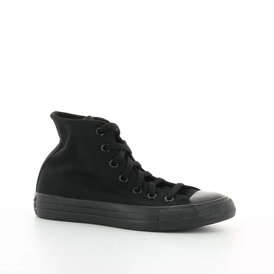 Image (1) de la chaussures Converse - Bottines Noir en Textile