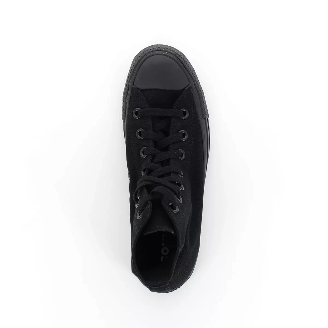 Image (6) de la chaussures Converse - Bottines Noir en Textile
