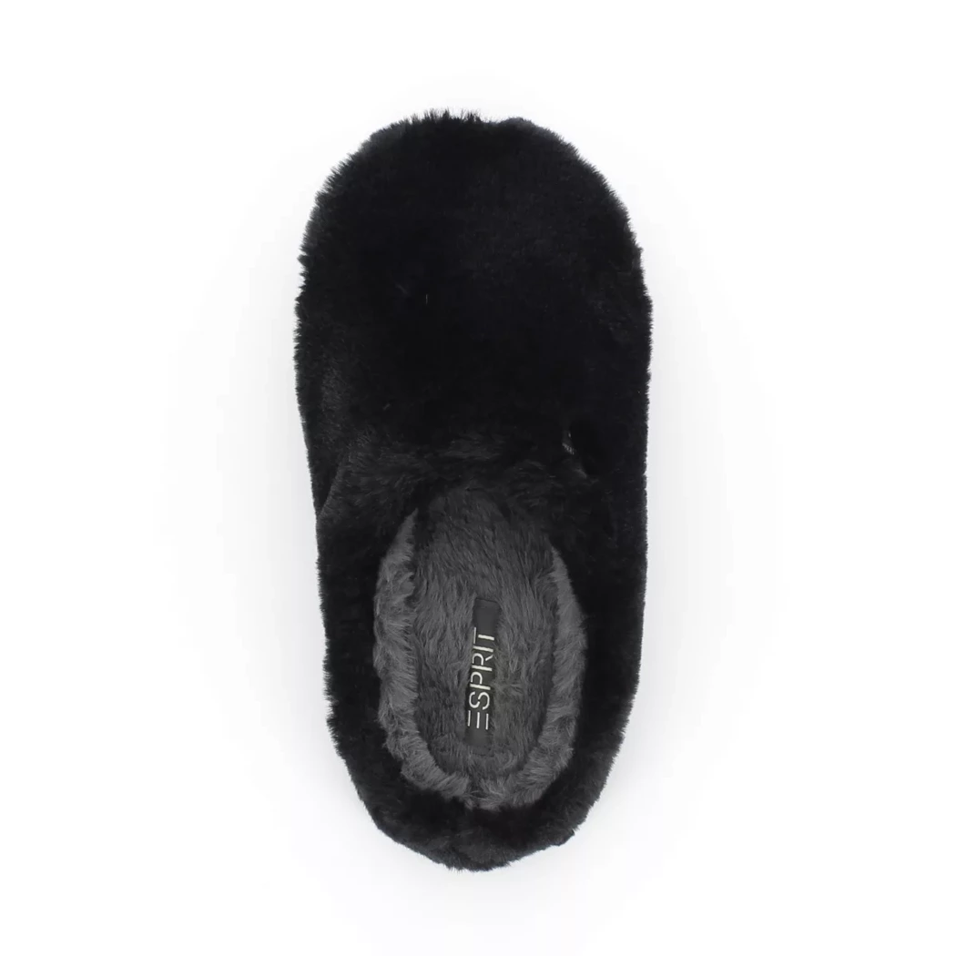 Image (6) de la chaussures Esprit - Pantoufles et Chaussons Noir en Textile