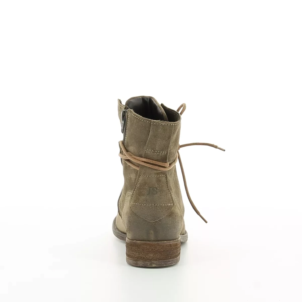 Image (3) de la chaussures Josef Seibel - Bottines Taupe en Cuir synthétique
