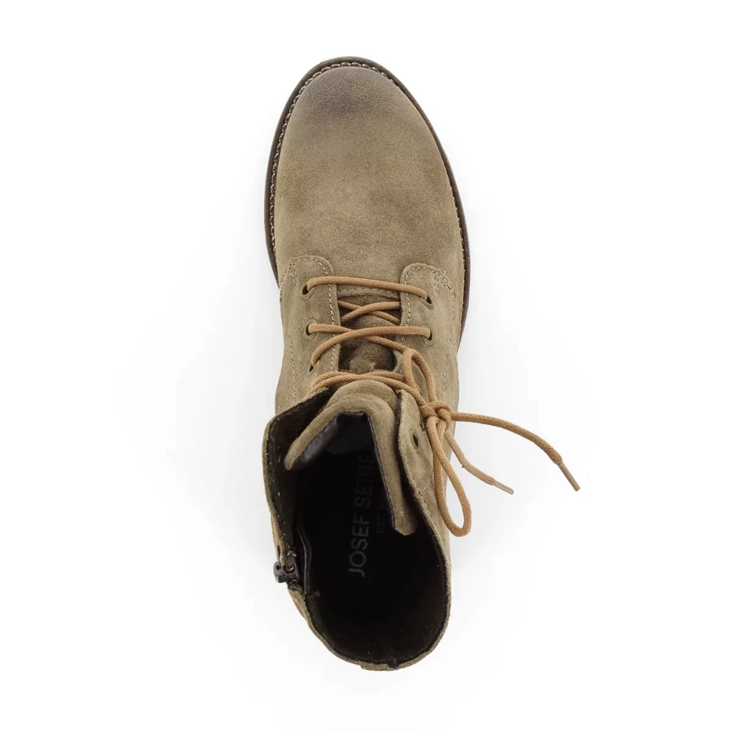 Image (6) de la chaussures Josef Seibel - Bottines Taupe en Cuir synthétique