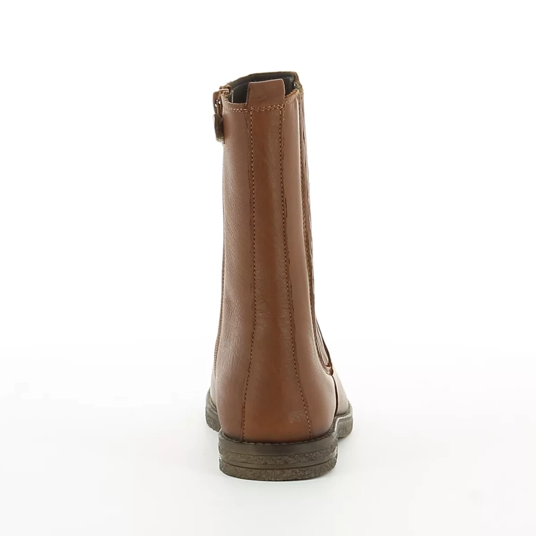 Image (3) de la chaussures Little David - Boots Cuir naturel / Cognac en Cuir