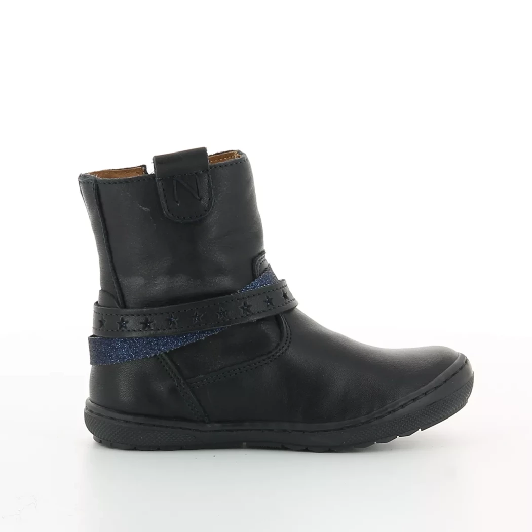 Image (2) de la chaussures Norvik - Boots Bleu en Cuir