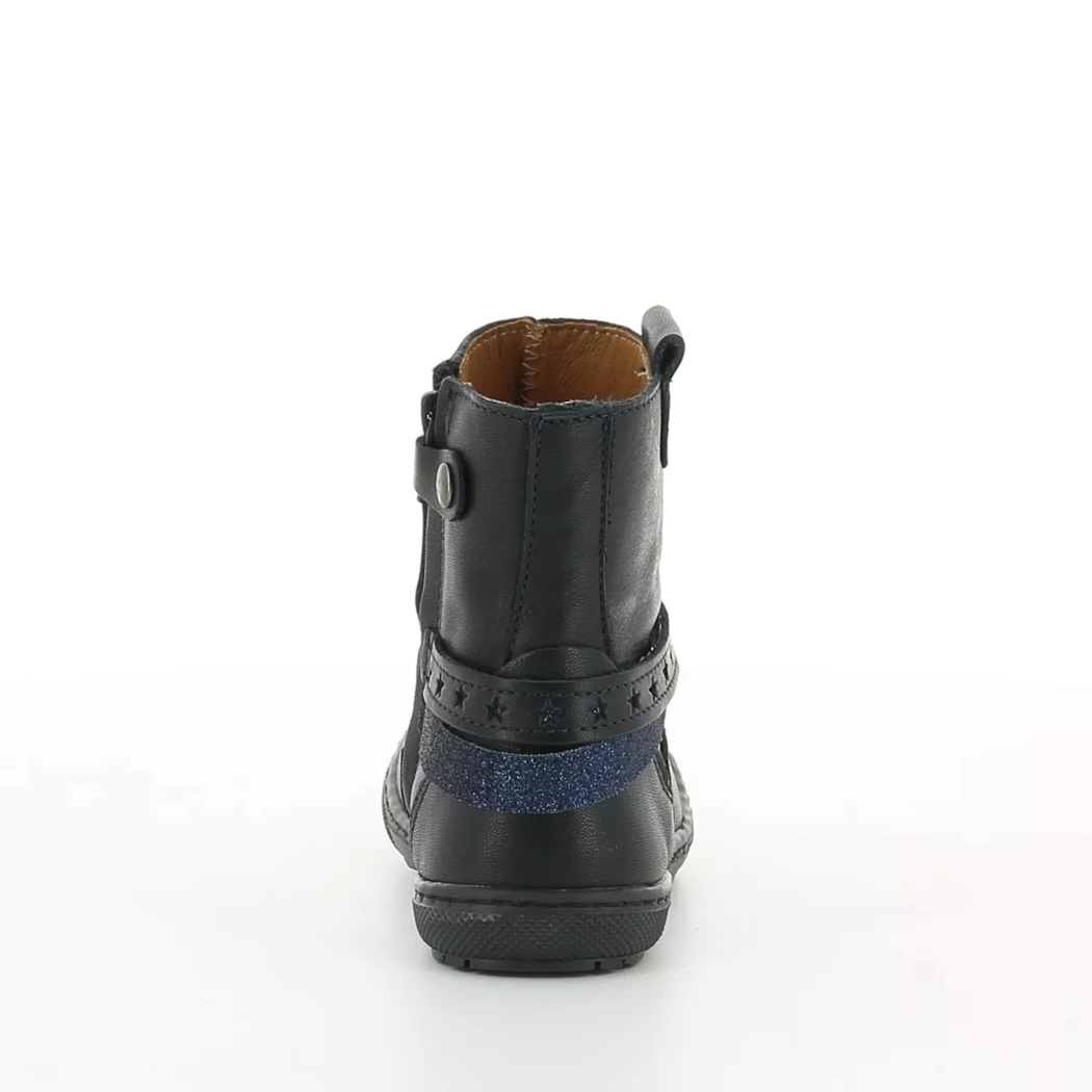 Image (3) de la chaussures Norvik - Boots Bleu en Cuir