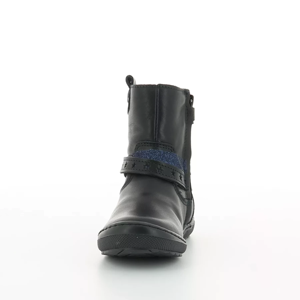 Image (5) de la chaussures Norvik - Boots Bleu en Cuir