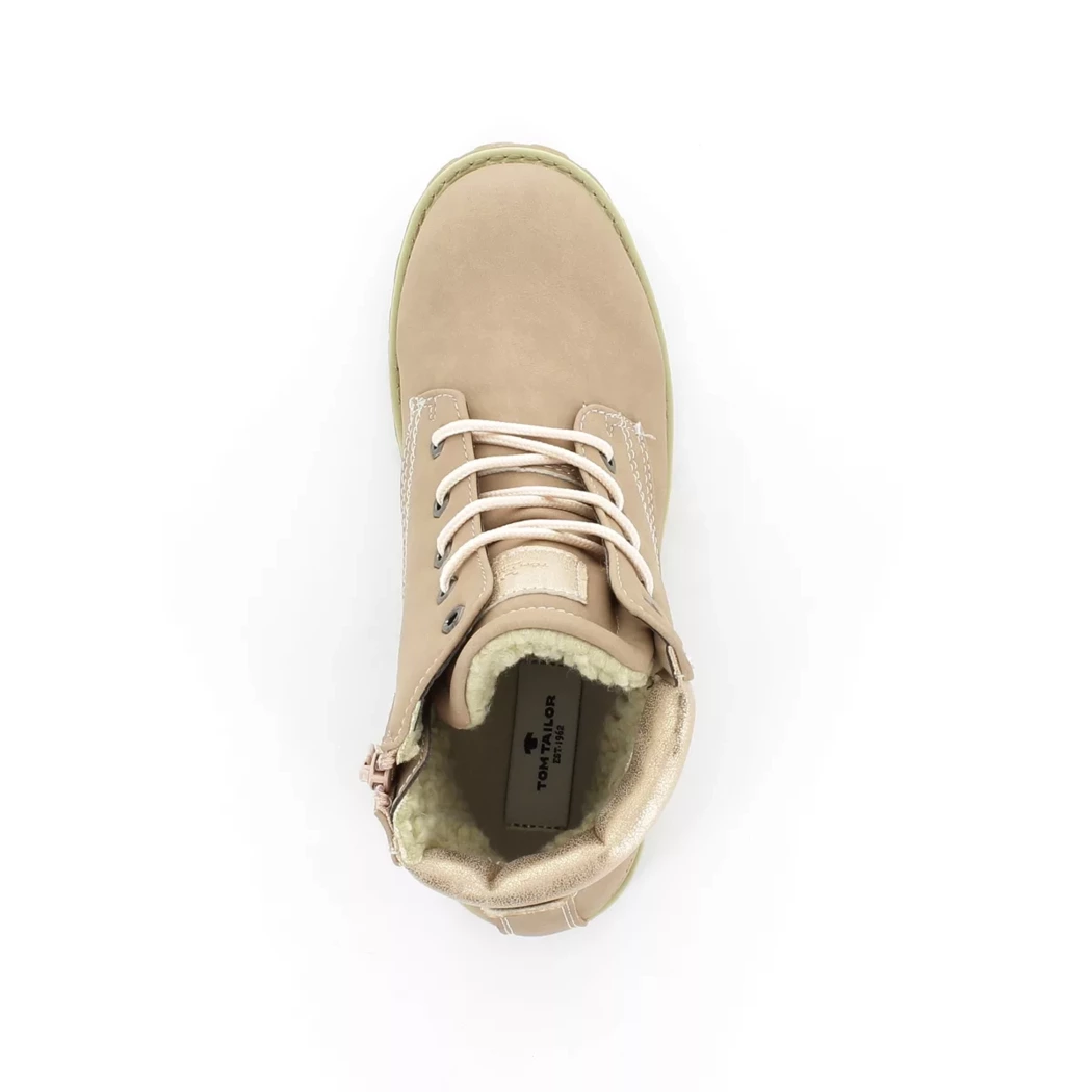 Image (6) de la chaussures Tom Tailor - Bottines Rose en Cuir synthétique