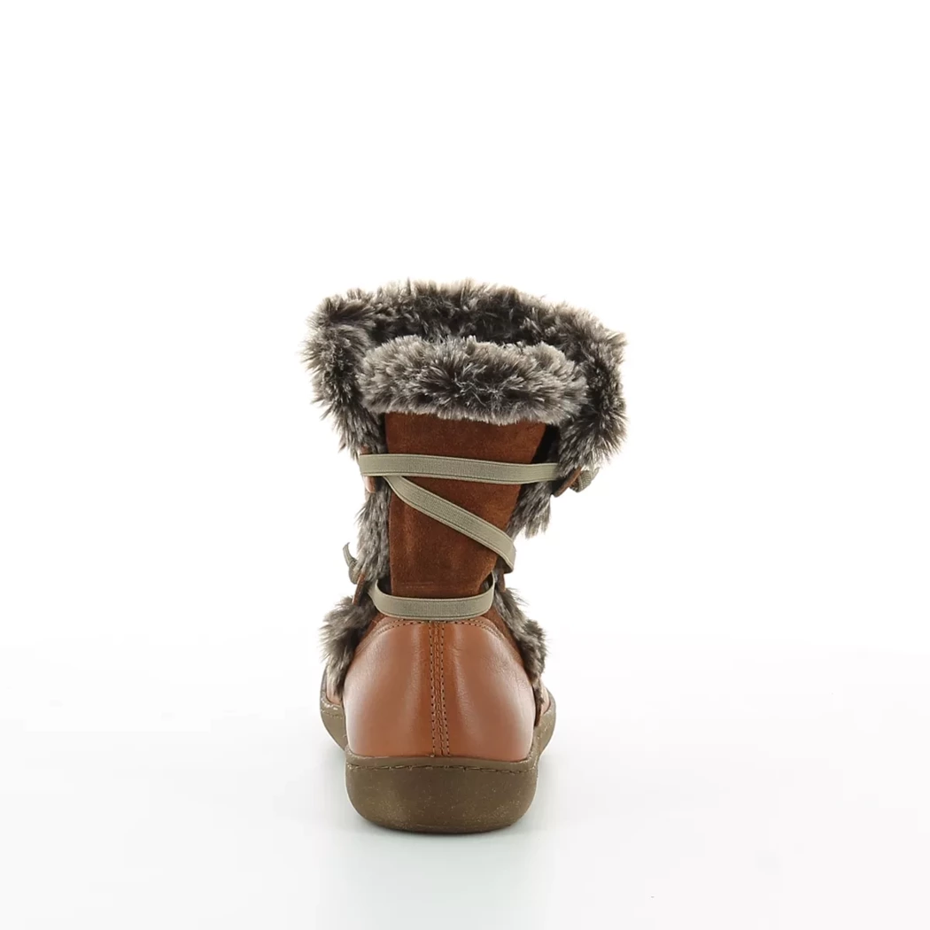 Image (3) de la chaussures Foot light - Boots Cuir naturel / Cognac en Cuir