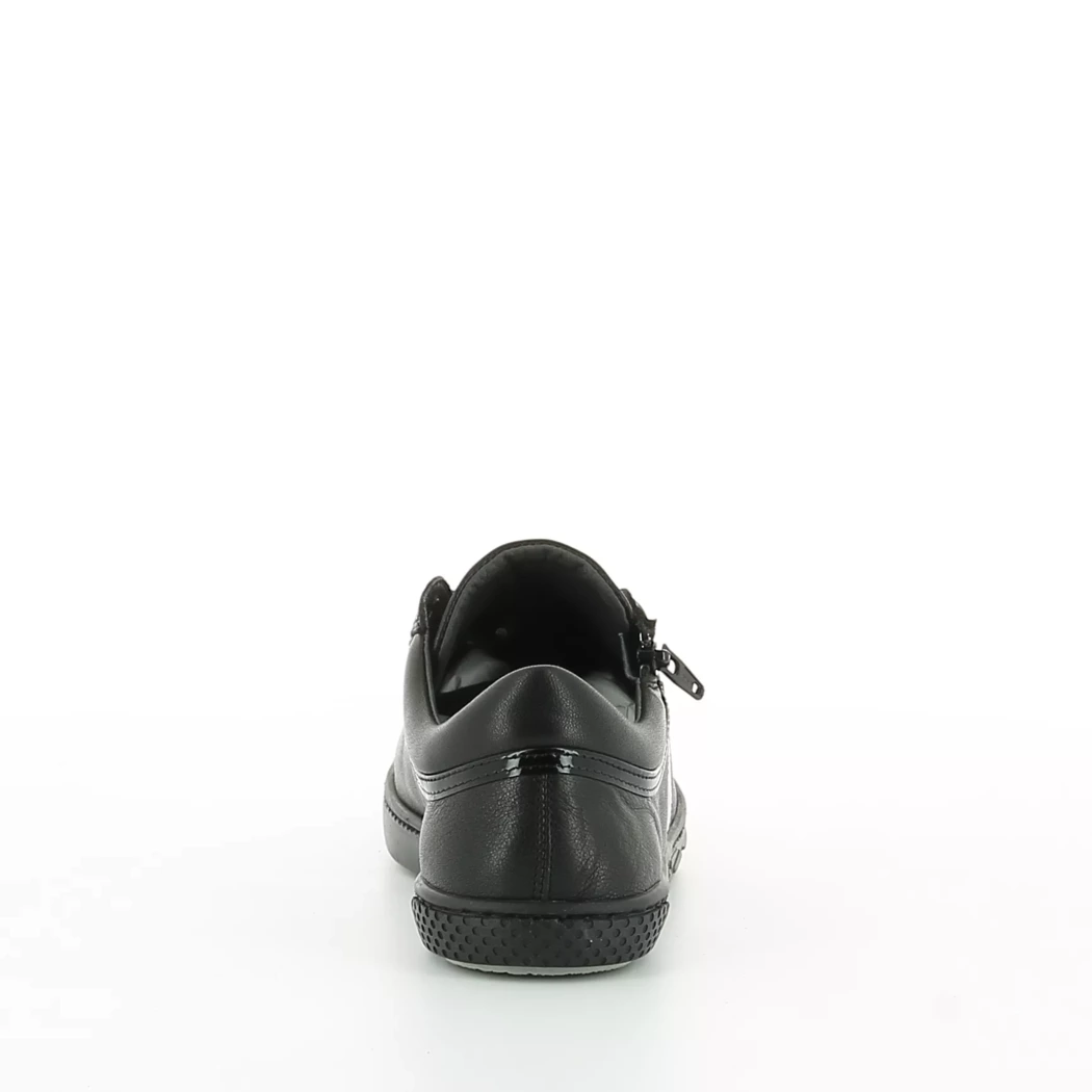 Image (3) de la chaussures Foot light - Chaussures à lacets Noir en Cuir