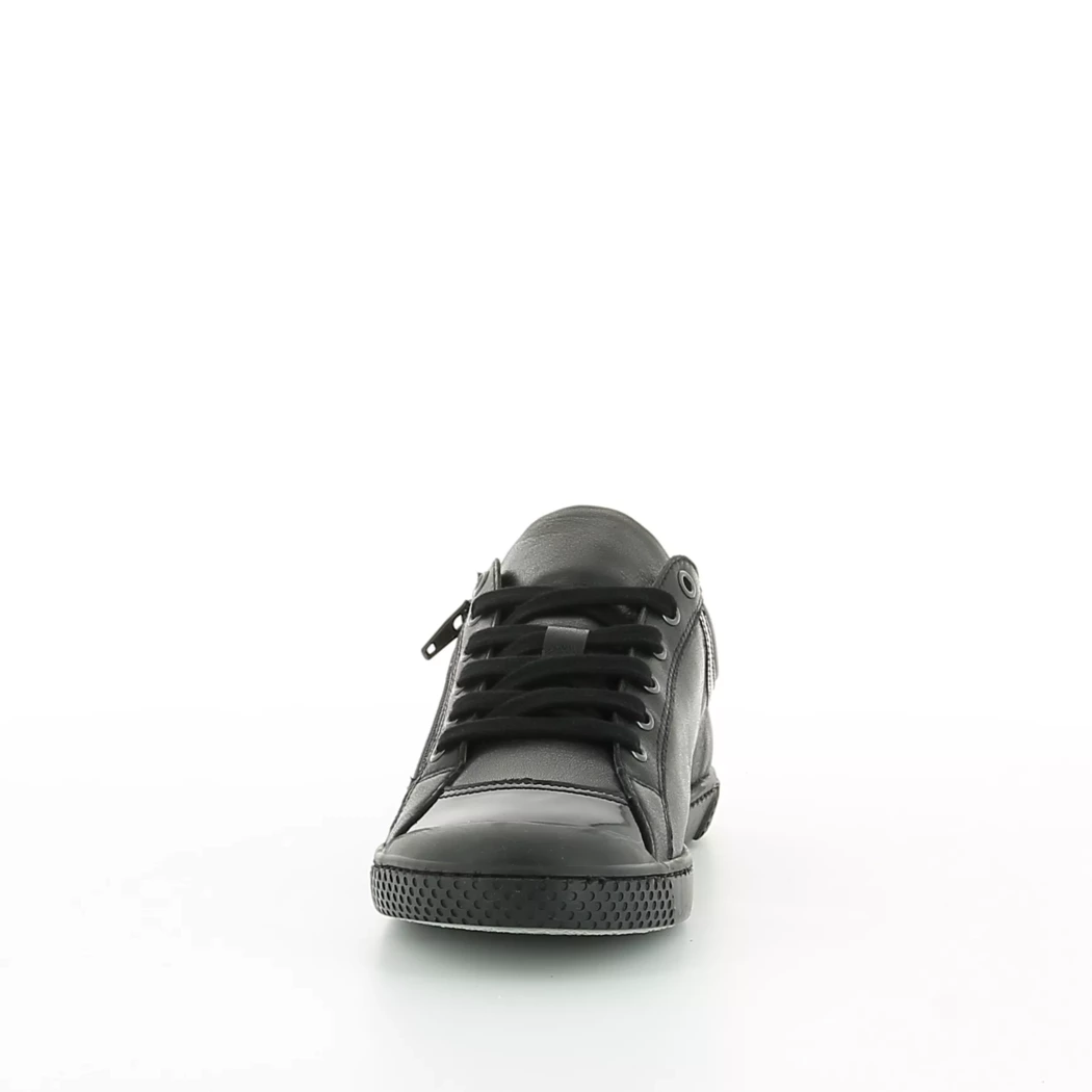 Image (5) de la chaussures Foot light - Chaussures à lacets Noir en Cuir