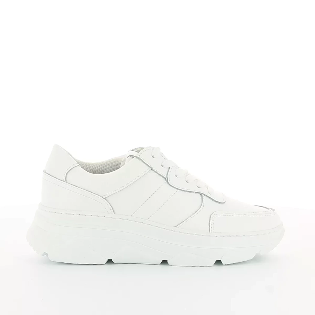 Image (2) de la chaussures Poelman - Baskets Blanc en Cuir