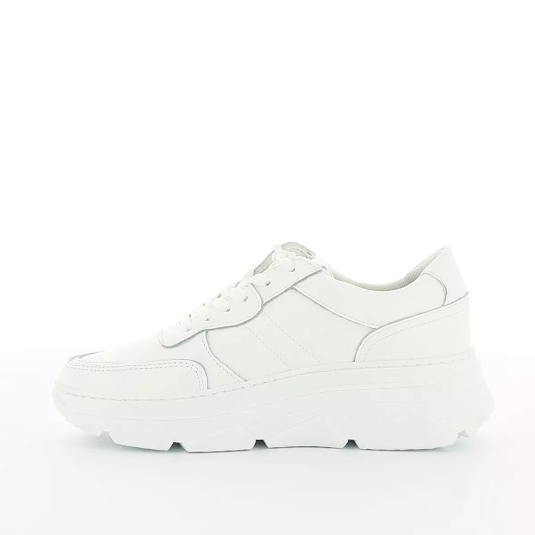 Image (4) de la chaussures Poelman - Baskets Blanc en Cuir