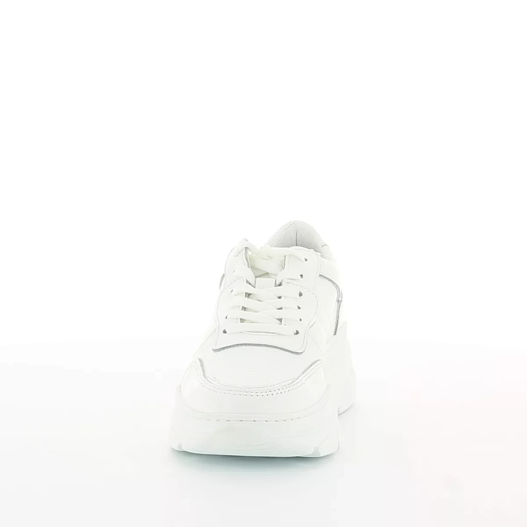 Image (5) de la chaussures Poelman - Baskets Blanc en Cuir