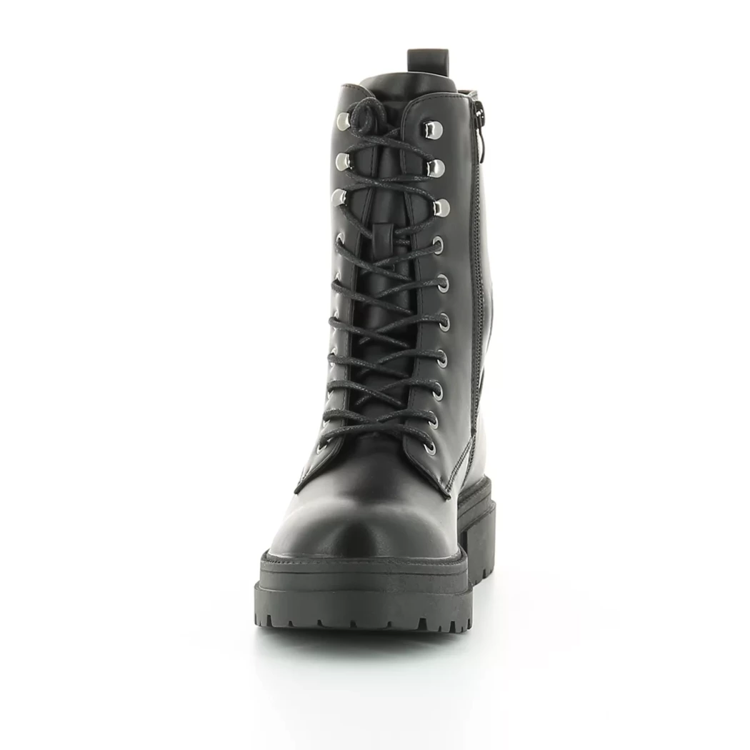 Image (5) de la chaussures Poelman - Bottines Noir en Cuir synthétique