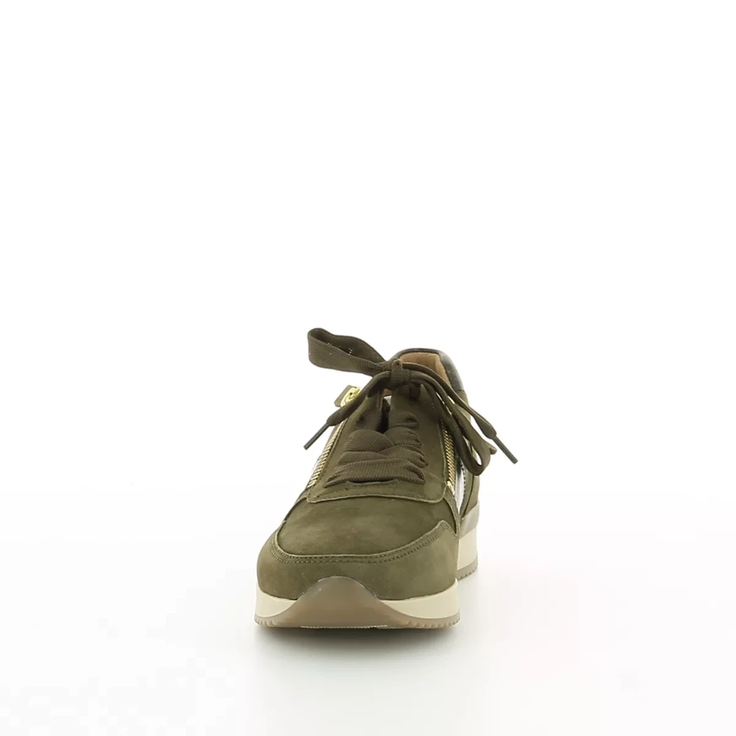 Image (5) de la chaussures Gabor - Baskets Vert en Cuir nubuck