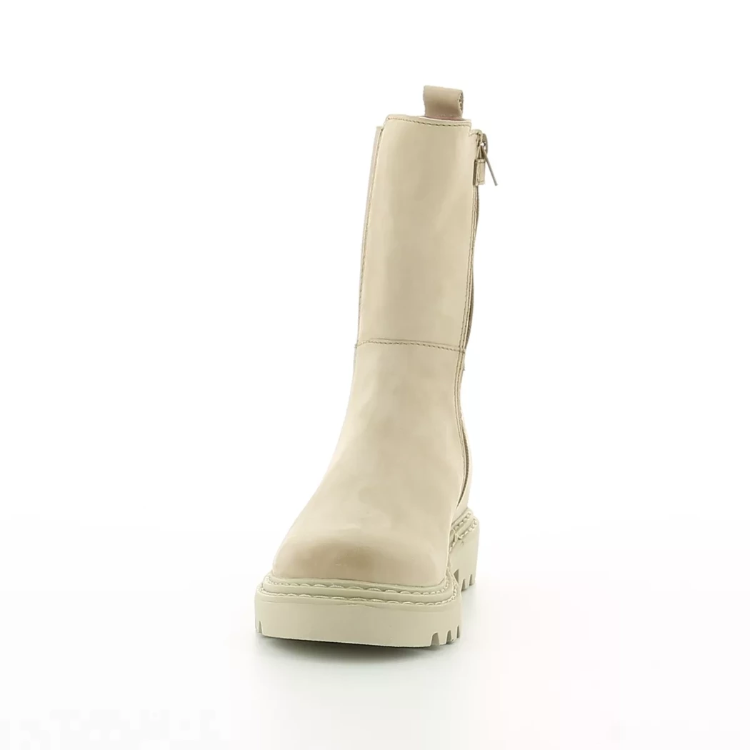 Image (5) de la chaussures Poelman - Boots Taupe en Cuir