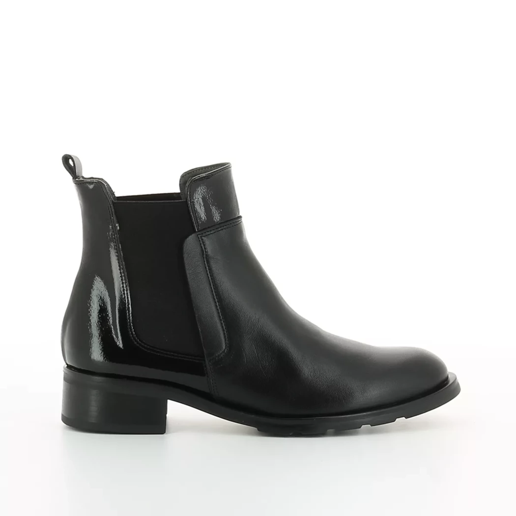 Image (2) de la chaussures Quala - Boots Noir en Cuir