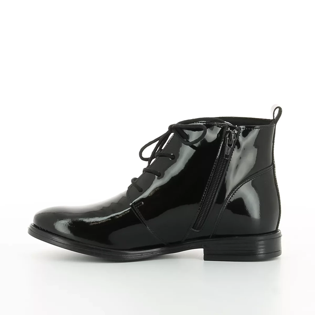 Image (4) de la chaussures margarita mariotti - Bottines Noir en Cuir vernis