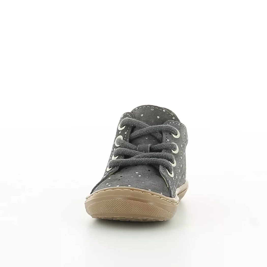 Image (5) de la chaussures Bellamy - Bottines Gris en Cuir nubuck