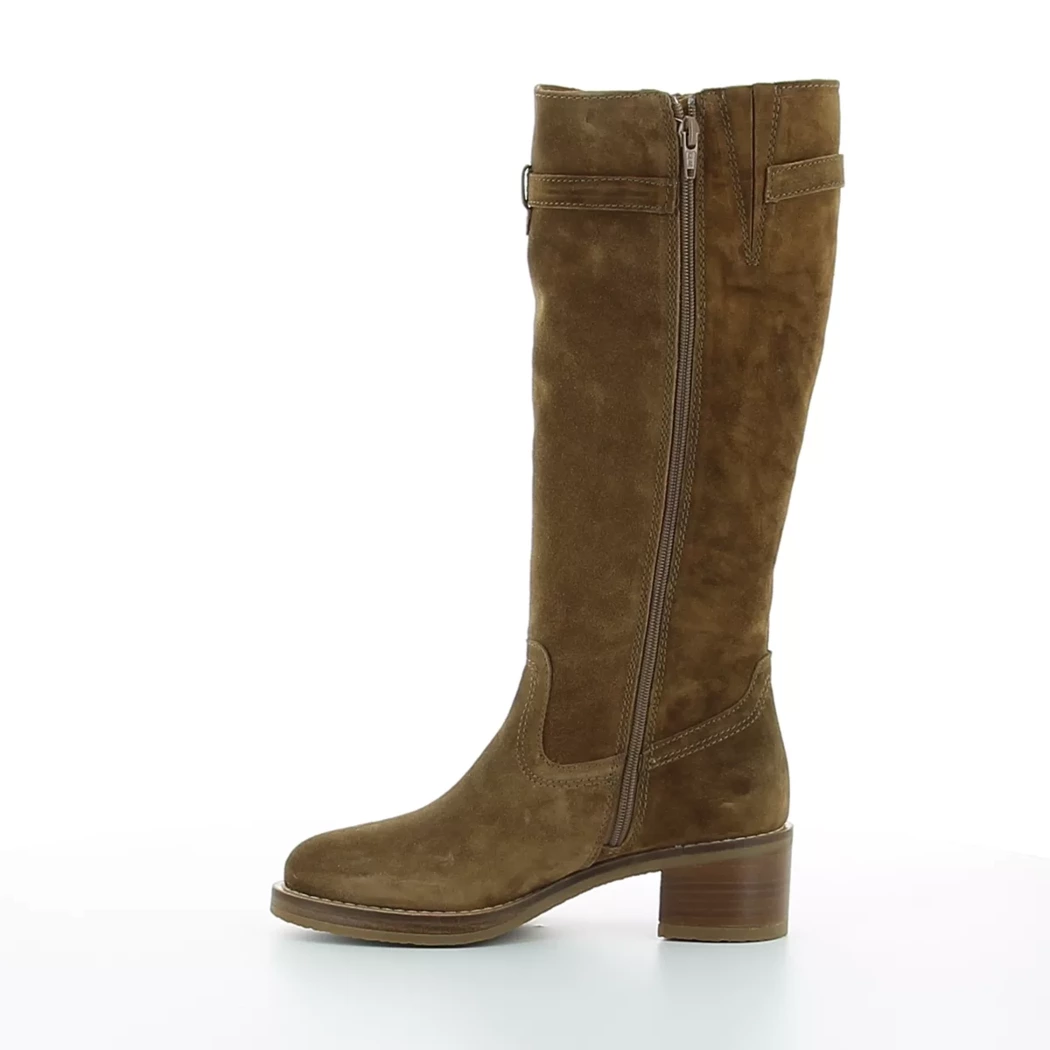 Image (4) de la chaussures Alpe - Bottes Cuir naturel / Cognac en Cuir nubuck