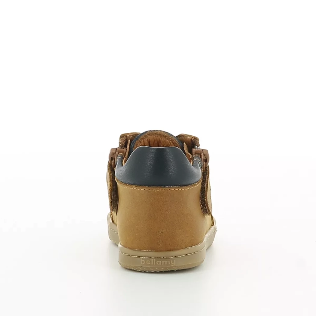 Image (3) de la chaussures Bellamy - Bottines Cuir naturel / Cognac en Cuir
